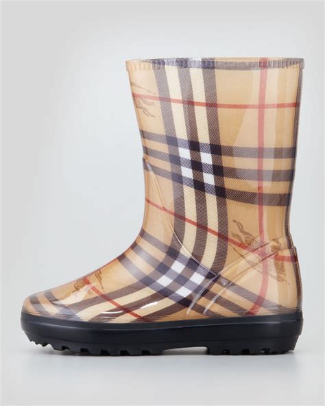 burberry rain boot ankle|Burberry rain boots outlet.